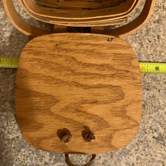 Longaberger Very Rare 1990 Shamrock Basket - Picture 8 of 9